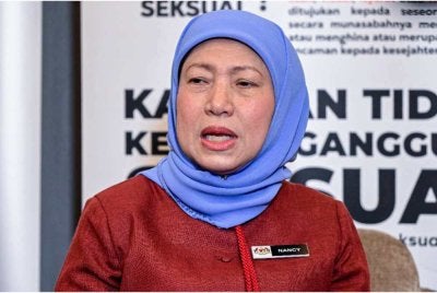 Nancy - Foto Bernama 