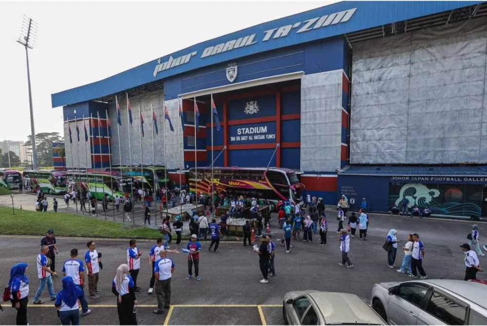 Dijangka lebih 30,000 penyokong Harimau Selatan akan hadir ke Stadium National Bukit Jalil.