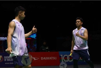 Sze Fei-Izzuddin mara ke pentas final Masters Malaysia. Foto Bernama