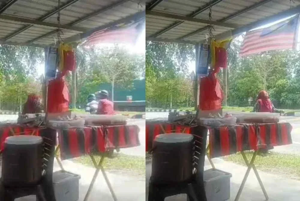 Dalam kejadian jam 12 tengah hari itu, dua suspek menunggang motosikal yang menyamar sebagai pelanggan melarikan sebuah peti wang mengandungi wang tunai RM300 serta sebuah telefon bimbit jenis iPhone 13 milik peniaga.