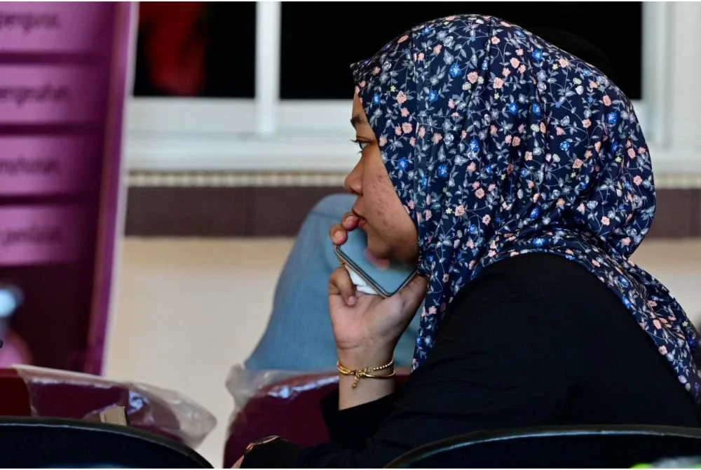 Nurul Ain Shazwani ketika ditemui di Jabatan Perubatan Forensik, Hospital Sultanah Nur Zahirah (HSNZ), Kuala Terengganu pada Isnin.