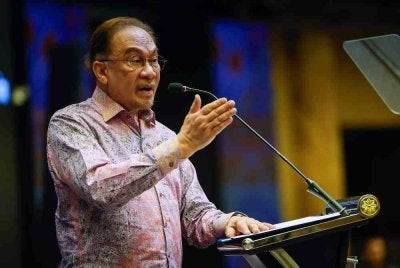 Anwar Ibrahim. Foto fail Bernama