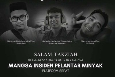 Tragedi itu turut mengorbankan dua anak Pahang iaitu Allahyarham Muhammad Faezuan Hakim Mohammad Bustamam, 28, dari Kuantan dan Allahyarham Nik Muhammad Hafifi Asri Ab Majid, 38, dari Bandar Indera Mahkota.