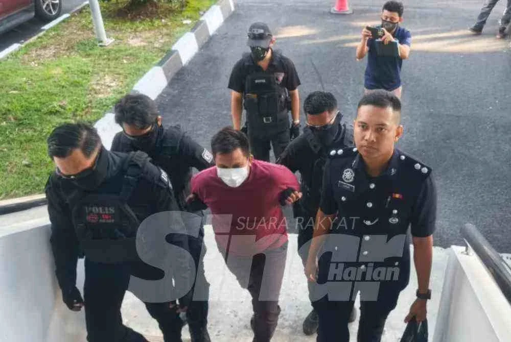 Muhammad Ilhami dibawa ke Mahkamah Sesyen Alor Setar pada Selasa.