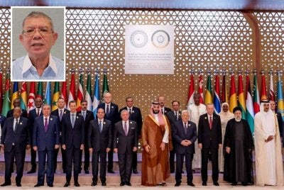 Negara-negara Islam perlu bersatu dan memperkukuh kerjasama bagi menentang hegemoni AS susulan desakan terbaharu negara itu terhadap beberapa negara untuk mengiktiraf Israel menerusi Perjanjian Abraham. Gambar kecil: Saifuddin 