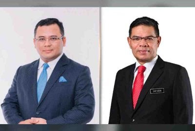 Amiruddin (kiri) dan Saifuddin Nasution dilantik sebagai Pengarah Pilihan Raya Bersama PKR dalam usaha menstruktur semula gerak kerja pilihan raya agar lebih tersusun dan menyeluruh di semua peringkat. Foto: Awani
