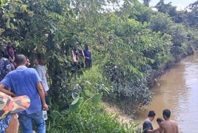 Lokasi mangsa dipercayai lemas dibawa arus dalam kejadian pada Rabu.
