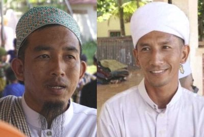 Ayub (kiri) dan Nasirin.