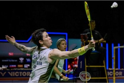 Tang Jie-Ee Wei bakal berdepan halangan pasangan India, Dhruv Kapila–Tanisha Crasto untuk perebutan ke separuh akhir terbuka Singapura 2026. - Agensi