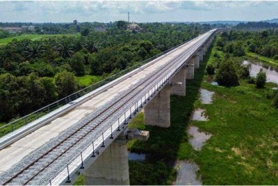 Projek ECRL dijangka siap sepenuhnya menjelang akhir tahun 2026.