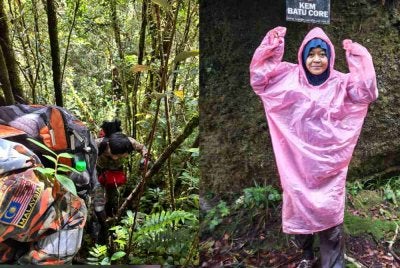 Jaslinda dilaporkan meneruskan perjalanan seorang diri ke puncak gunung sebelum kali terakhir dilihat oleh malim gunung pada jam 7.30 pagi, Ahad lalu.