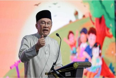  Perdana Menteri, Datuk Seri Anwar Ibrahim. Foto Bernama 