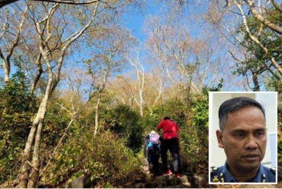 Kes pendaki sesat di seluruh negara meningkat hampir 30 peratus dengan Selangor mencatatkan jumlah tertinggi - Foto fail Bernama - Gambar kecil (Nor Hisham)