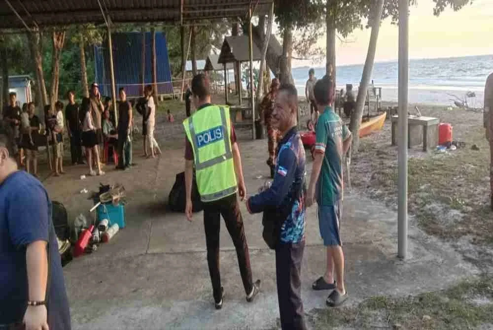 Operasi SAR mangsa dilakukan di sekitar Pantai Batu Linting, Kuala Penyu.