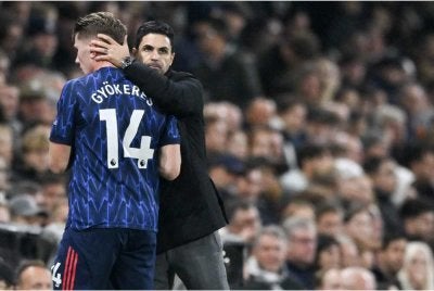 Gyokeres sebelum ini tidak disenaraikan dalam kesebelasan utama bagi dua perlawanan terakhir Arsenal. Foto Agensi