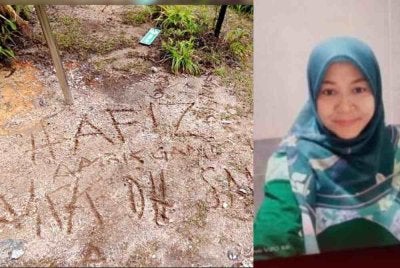  Jaslinda Saludin, dilaporkan hilang sejak 23 Mei lalu ketika pendakian di Gunung Batu Putih.