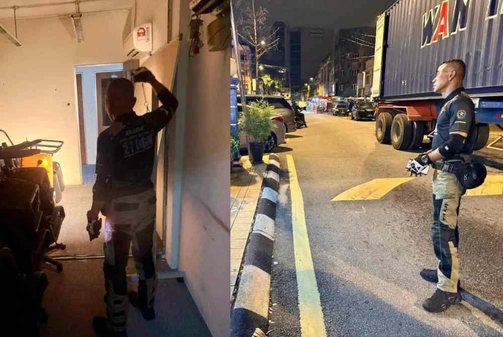 Fadil turut padang meninjau sendiri keadaan sekitar salah sebuah balai dalam lawatan mengejut pada Sabtu.
