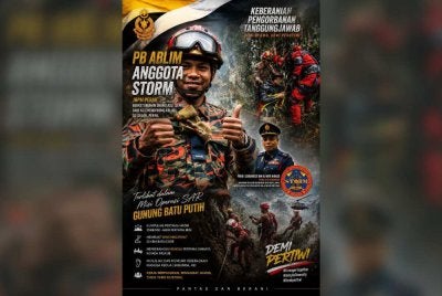 Ablim yang berasal daripada komuniti Orang Asli suku Semai merupakan antara anggota kumpulan pertama yang diatur gerak ke lokasi operasi bagi mencari Jaslinda.