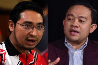 Kenyataan Wan Saiful (gambar kanan) dan Wan Ahmad Fayhsal didakwa mengesahkan kewujudan gerakan menjatuhkan Muhyiddin sebagai Presiden Bersatu.