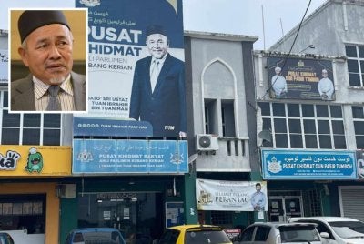 Pejabat yang terletak di bangunan di Pasir Tumboh. Foto media sosial 
