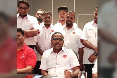 Punithan pada sidang akhbar selepas Mesyuarat MIPP Johor di Iskandar Puteri.
