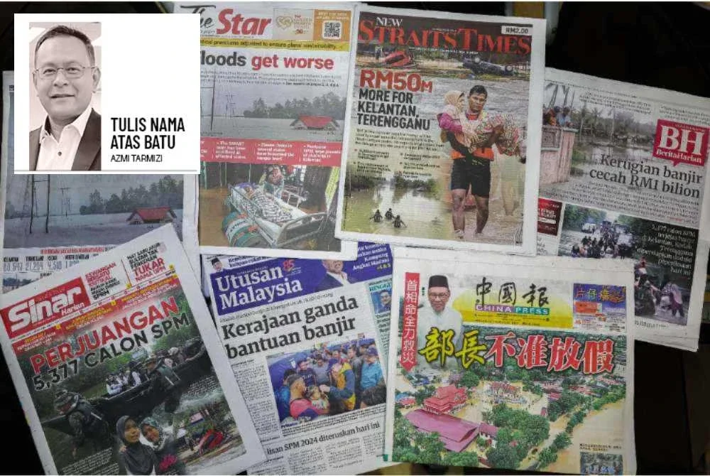 Sesebuah berita yang diterbitkan dalam akhbar lazimnya melalui proses semakan, penyuntingan dan pengesahan yang ketat. Foto fail Bernama