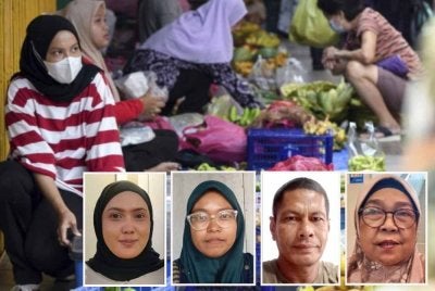 Rata-rata penduduk mengakui kos sara hidup yang semakin tinggi menjadikan kehidupan di luar bandar hampir menyamai kehidupan di bandar. Gambar kecil (dari kiri) Sharifah Nur Amiza, Norhashimah, Akidi dan Salimah