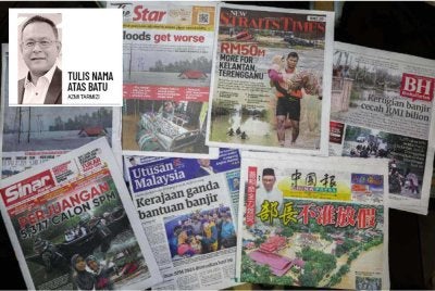 Sesebuah berita yang diterbitkan dalam akhbar lazimnya melalui proses semakan, penyuntingan dan pengesahan yang ketat. Foto fail Bernama