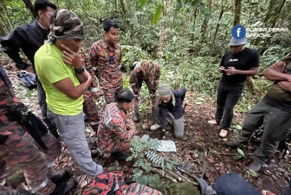 Operasi SAR di Gunung Batu Putih memperlihatkan bagaimana kerjasama bersepadu pelbagai agensi menjadi tulang belakang kepada usaha pencarian. Foto bomba Perak