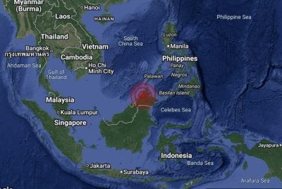Gempa bumi lemah dengan magnitud 2.9 pada skala Richter berlaku di Kundasang, Ranau, pada jam 10.36 pagi Selasa.