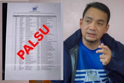 Onn Hafiz menafikan kesahihan satu senarai calon BN yang sedang tular di media sosial. 