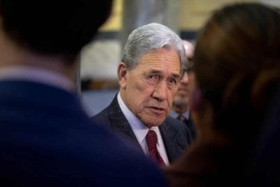  Winston Peters. Foto RNZ / Mark Papalii.
