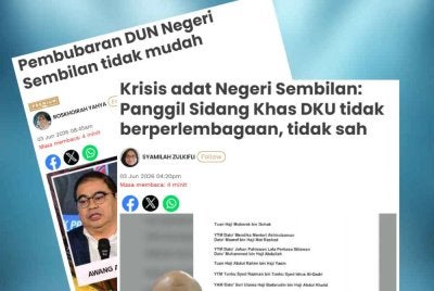 Sebelum ini Sinar Harian melaporkan, Setiausaha DKU, Raja Norazli Raja Nordin menegaskan bahawa beliau tidak mempunyai kewajipan untuk mematuhi sebarang arahan atau permintaan yang bercanggah dengan kerangka perlembagaan dan peruntukan undang-undang di bawah institusi berkenaan.
