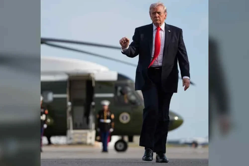 Trump mula berdepan tentangan daripada beberapa anggota partinya sendiri di Kongres selepas hanya segelintir Republikan berani menentang inisiatif dasar agresif beliau. Foto Agensi