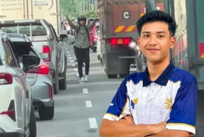 Tuan Nurhan Syafiy nekad mengiringi sebuah ambulans bermula dari Jaya Gading sehingga ke Hospital Tengku Ampuan Afzan (HTAA) Kuantan, Pahang sehingga menarik perhatian ramai.