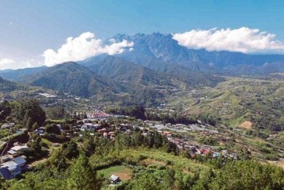 Gegaran turut dirasai di beberapa kawasan sekitar Kundasang, Ranau dan Kota Belud, Sabah. Foto fail Bernama