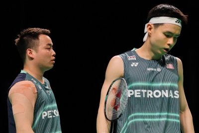 Cabaran Aaron-Wooi Yik terhenti di Pusingan Kedua Terbuka Indonesia.