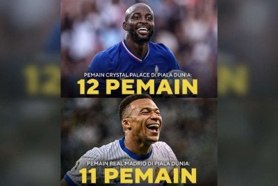 Crystal Palace menghantar lebih ramai pemain ke Piala Dunia 2026 berbanding gergasi Sepanyol, Real Madrid.