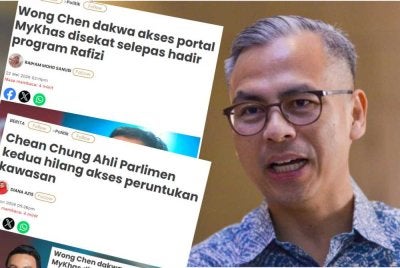 Fahmi menegaskan sekatan akses terhadap portal MyKhas Ahli Parlimen Petaling Jaya dan Subang tidak menjejaskan hak mereka sebagai wakil rakyat.