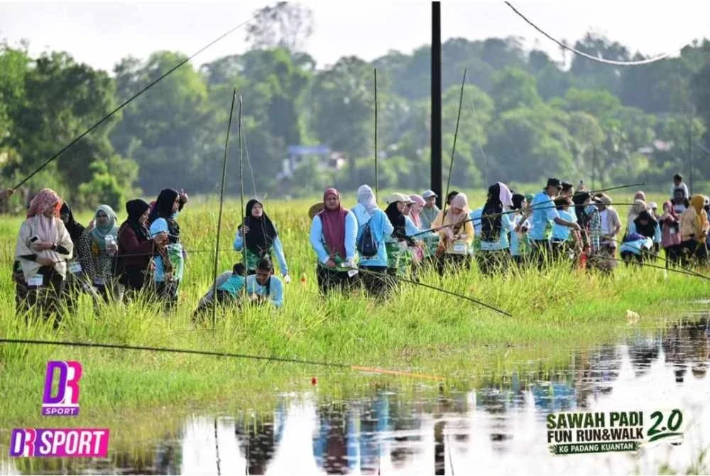 Memancing menjadi salah satu program ditunggu peserta. Foto ihsan DR SPOT EVENT