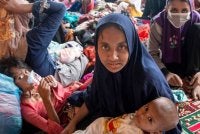 Etnik Rohingya yang terkandas di Malaysia dan Indonesia. Foto Agensi