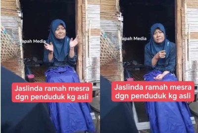 Tangkap layar video dimuat naik di Facebook Tapah Media Official.