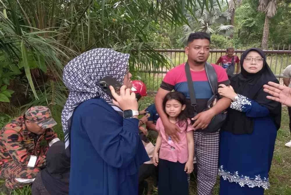 Ibrahim ketika ditemui di lokasi kejadian.