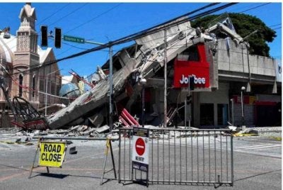 Gempa bumi berukuran 7.9 pada skala Richter melanda kawasan Kepulauan Filipina. Foto Agensi 