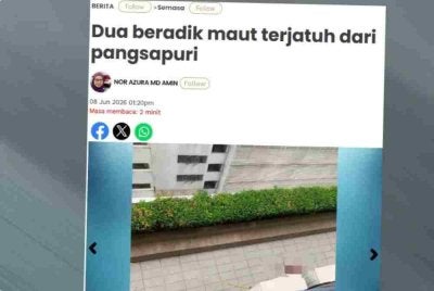 Polis telah menahan ibu kanak-kanak yang maut selepas terjatuh dari tingkat 12 sebuah pangsapuri di Tampoi, semalam.