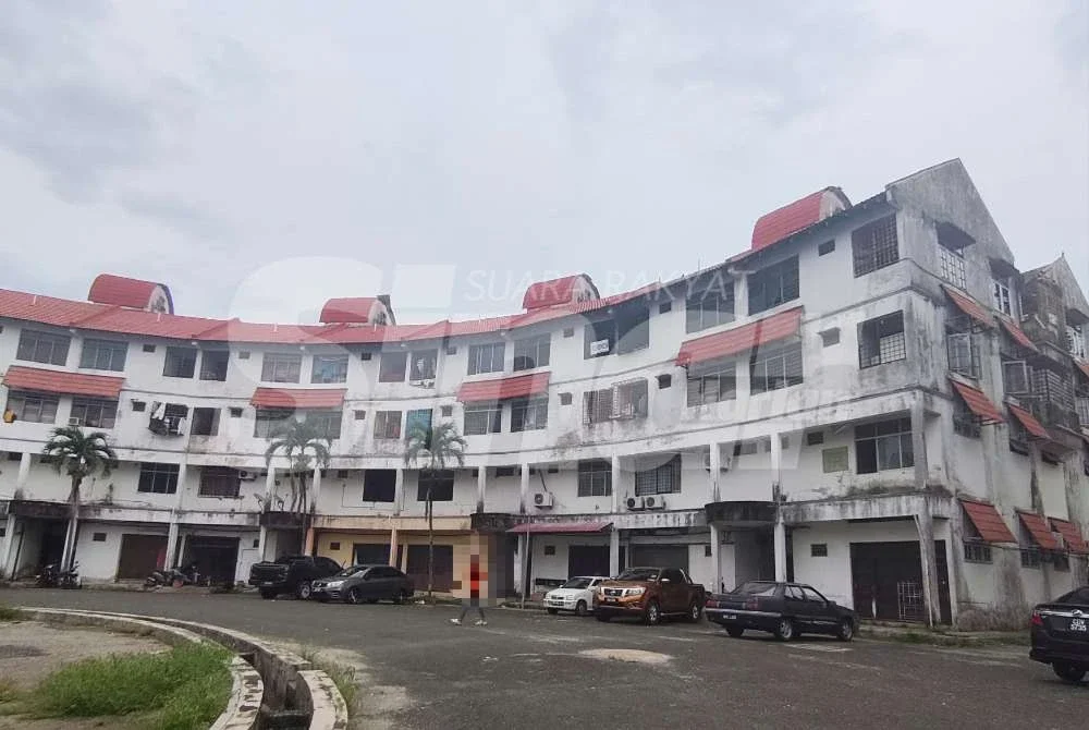 Apartment di Medan Warisan antara lokasi didakwa menjadi unit kediaman etnik Rohingya.
