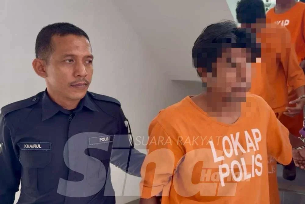 Suspek direman empat hari bagi membantu siasatan.