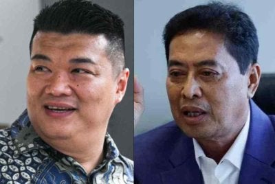 Albert Tei dan Azam Baki 