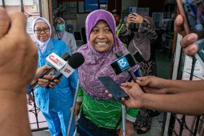 Mengenai pelbagai dakwaan dan spekulasi yang timbul sepanjang kehilangannya, Jaslinda akan mengeluarkan kenyataan berhubung perkara itu pada masa sesuai. Foto Bernama