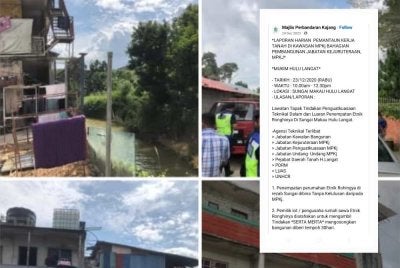 Notis merobohkan flat Rohingya enam tahun lalu kembali tular.